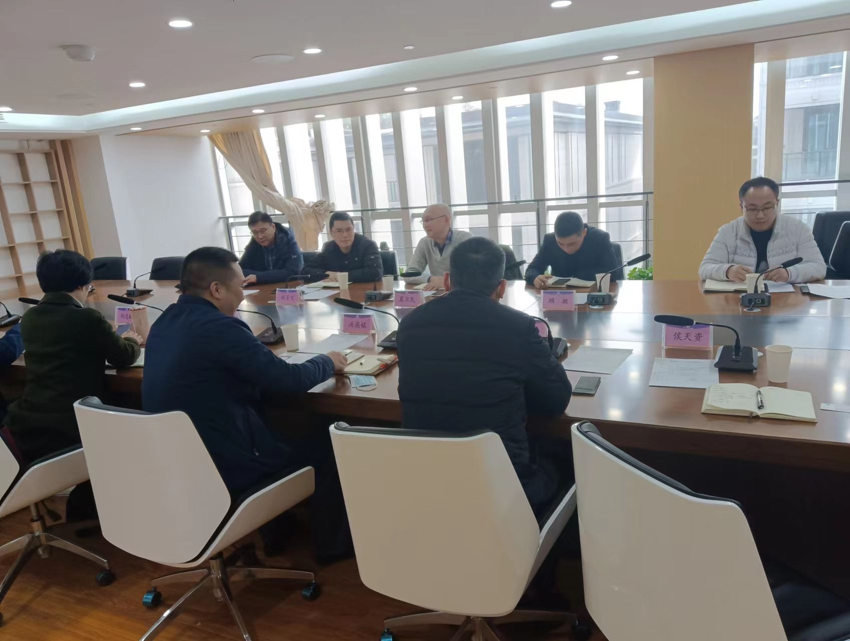国资集团赴市城建集团开展学习考察交流