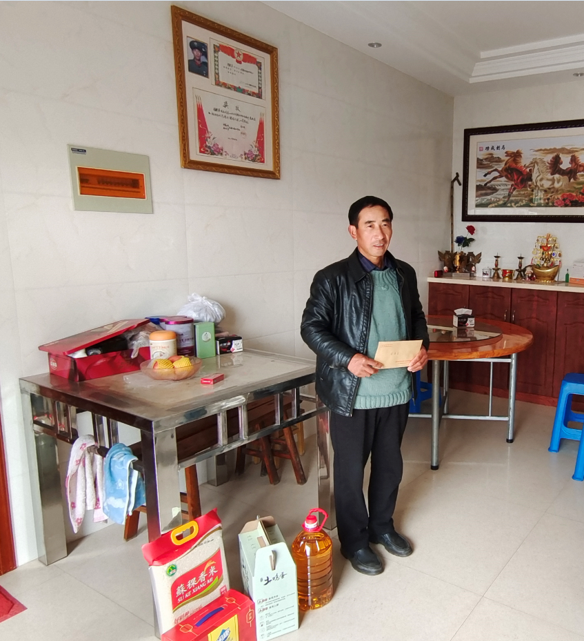 高淳国资集团：春节慰问暖人心 组织关怀显真情