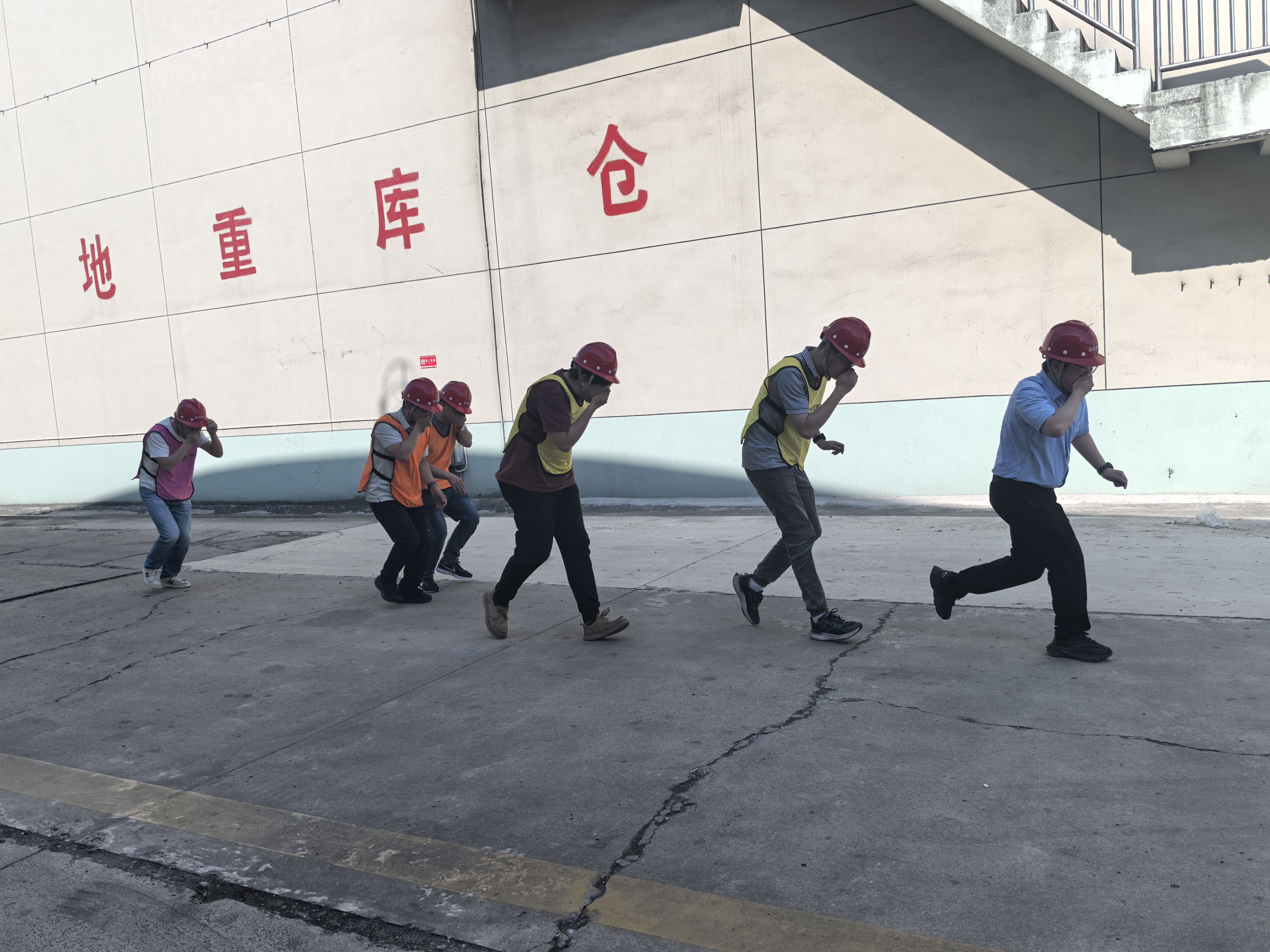 国资集团成功举行顾陇库粮库火灾事故专项应急演练